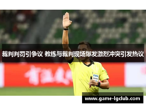 裁判判罚引争议 教练与裁判现场爆发激烈冲突引发热议